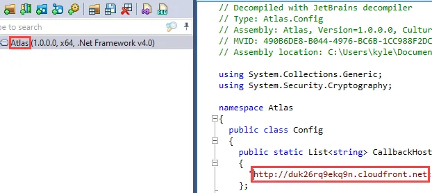 Expected string in stage_1 executable: CDN hostname